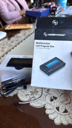 Hobbywing multifunction LCD PROGRAM BOX