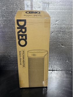 This is a Dreo Solaris Slim H3 PTC Fan Heater