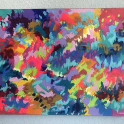 Original Abstract Painting “18x24”