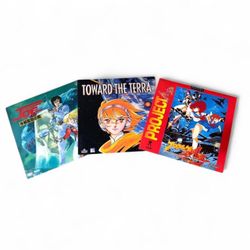 Anime LaserDisc Lot of 3