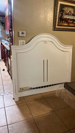 White Bed frame