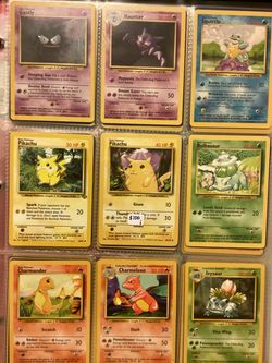 Vintage Collection of 90 Pokémon Cards LP/NM (Lot i)