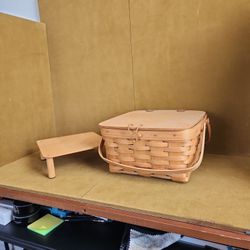 Longaberger Small Picnic Basket 