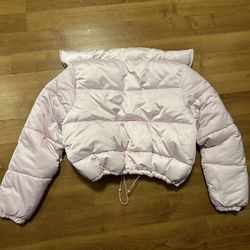  Brand NewWomen’s/teen Light Pink Puffer Jacket