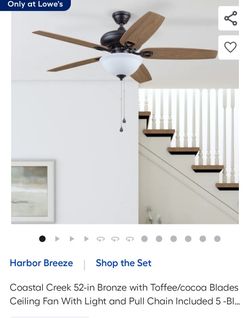 Harbor Breeze Coastal Creek Ceiling Fan