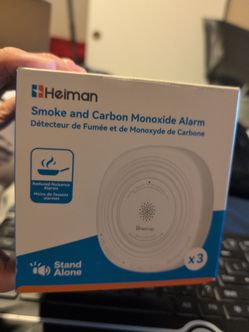 Heiman Smoke and Carbon Monoxide Alarm 3-Pack
