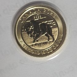 1/4oz. Canadian Buffalo Gold Coin