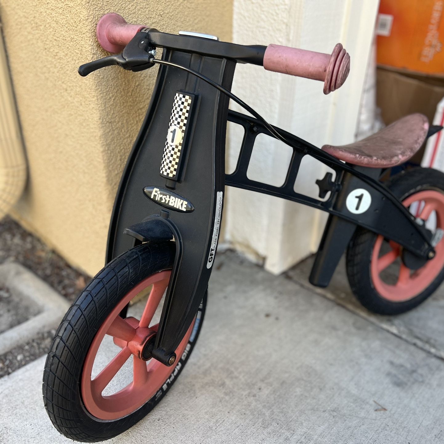 first bike red