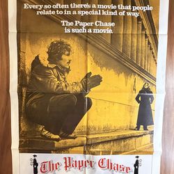The Paper Chase Original Movie Poster 1973 US Movies Classic Film Collectible