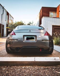 350z Carbon fiber rocket bunny diffuser