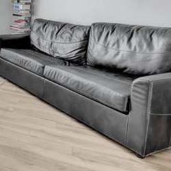 Modern leather Sleeper Sofa