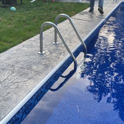 $200 Two Step Aluminum Pool Ladder Inground Pool