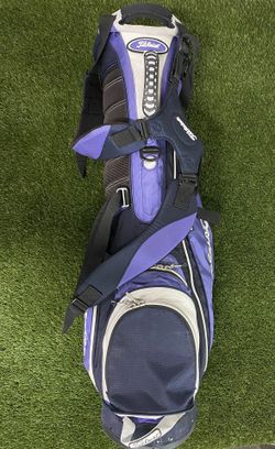 Titleist Stand Golf Bag - Dual Shoulder Strap - Purple