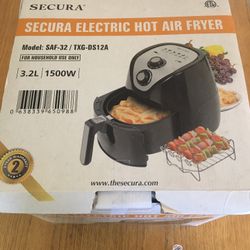 Hot Air fryer NEW by Secura 