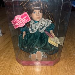 Moving Music Box, Wind Up Antique Porcelain Doll