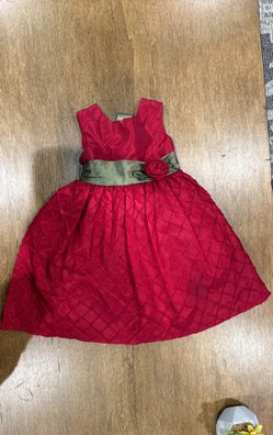 Girls Red Dress