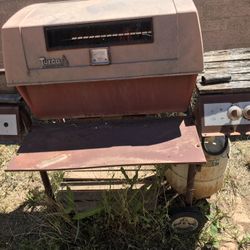 Grill With Tank And  Gas Free Gas 