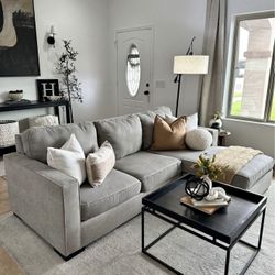 Gray Sectional Couch 