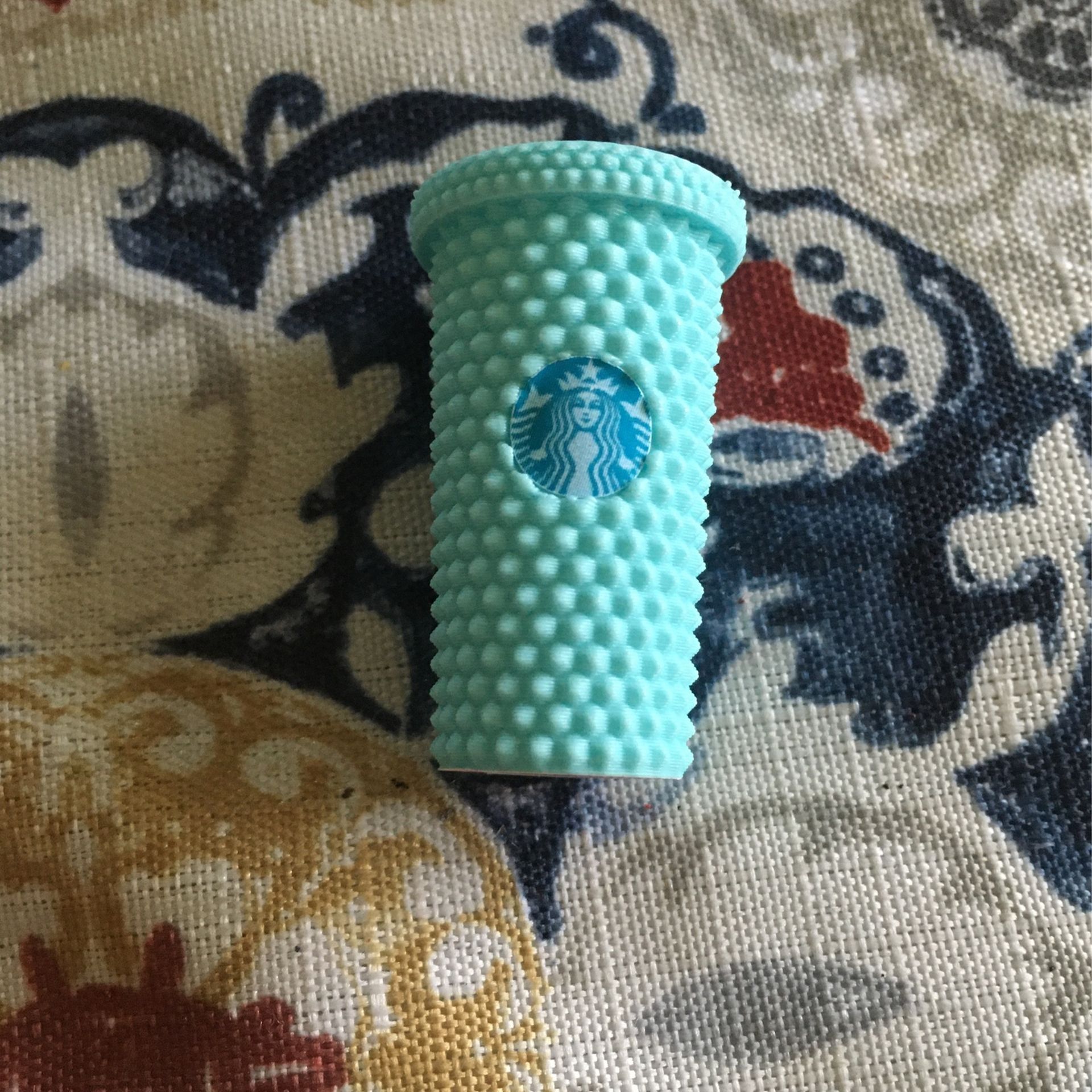 Blue Straw Topper