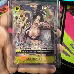 One Piece Boa Hancock - OP14-112 (Alternate Art) - The Azure Sea's Seven (OP14)