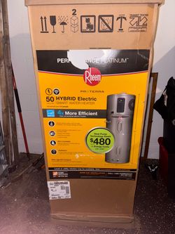 Rheem ProTerra 50-Gallon Hybrid Electric Water Heater