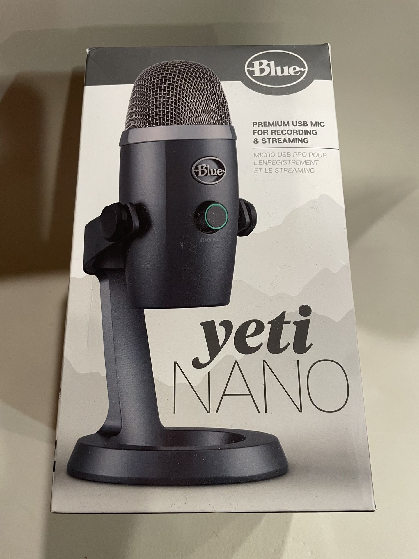 Blue Yeti Nano Premium USB Microphone for Recording & Streaming