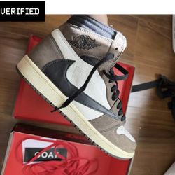 Jordan 1 Travis Scott Size 11