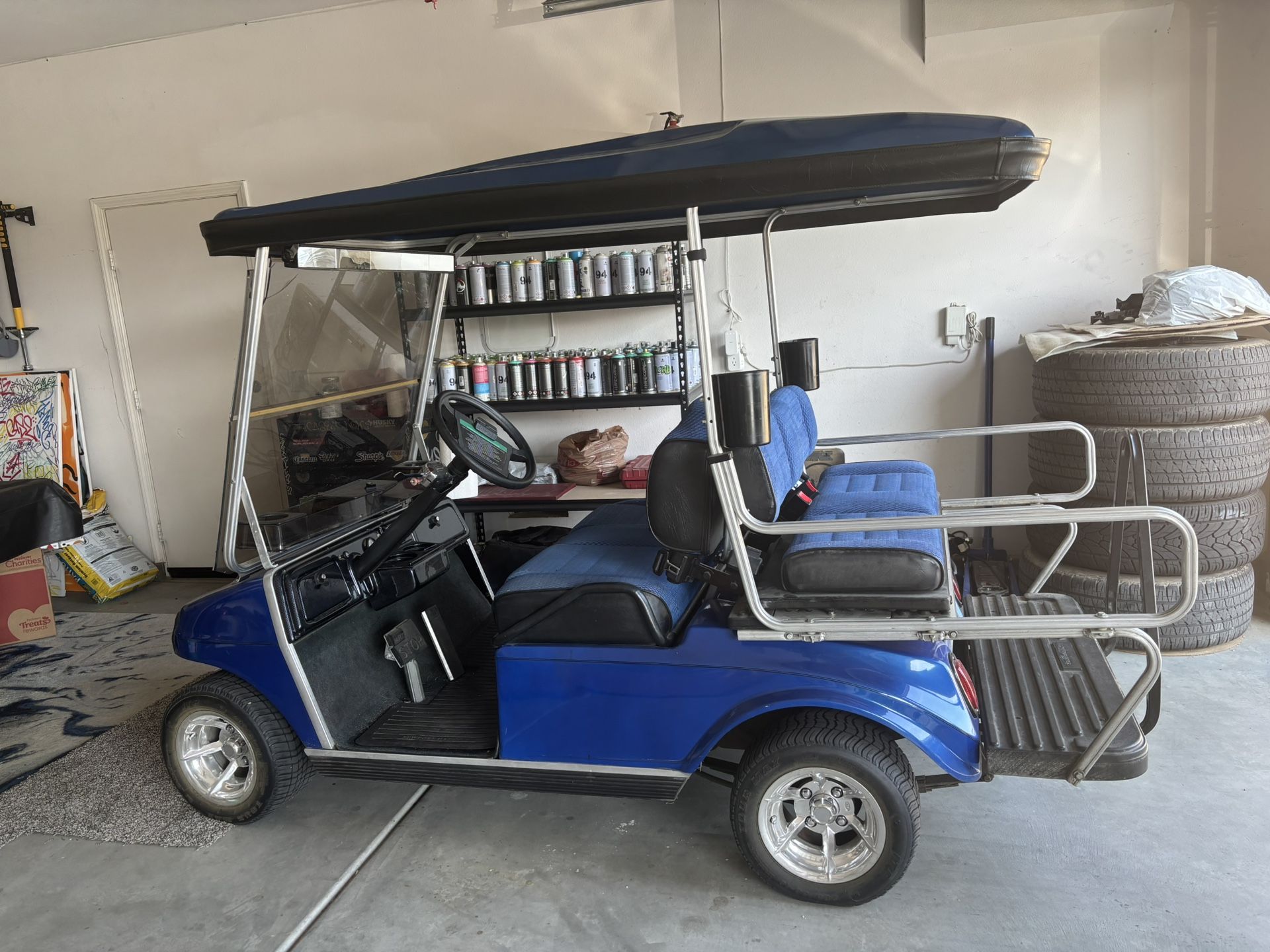 4 Seater Gold Cart
