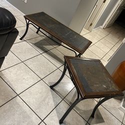 Coffe Table And End Table 