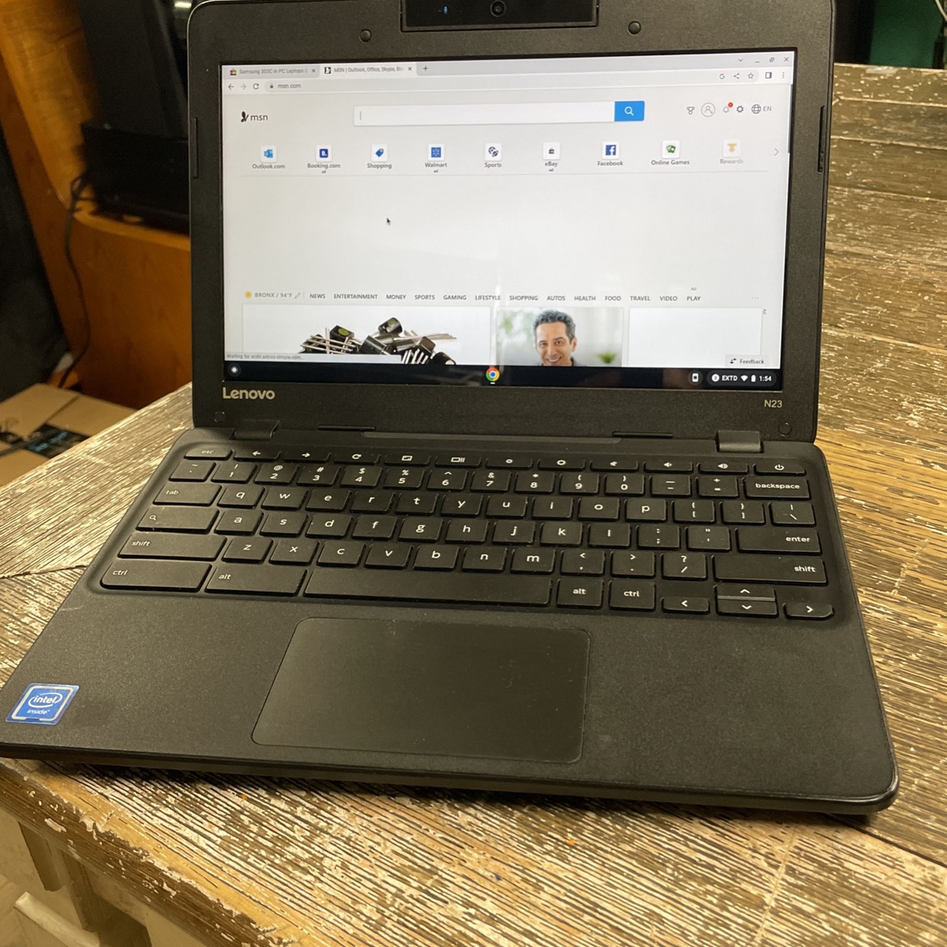 Lenovo 11” Chromebook With Charger $95
