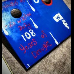 Chicago Cubs Custom Boards, Firm, Local Pick Up Only