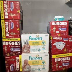 Diapers Huggies Size 7 