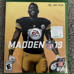 Madden NFL 19 - Xbox One 2018. Video Game 