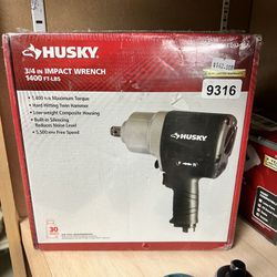 Husky 3/4” Impact Wrench