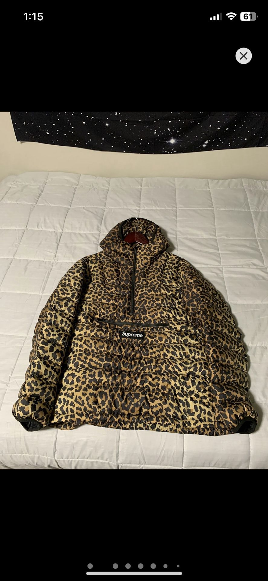 Supreme Down Leopard Jacket