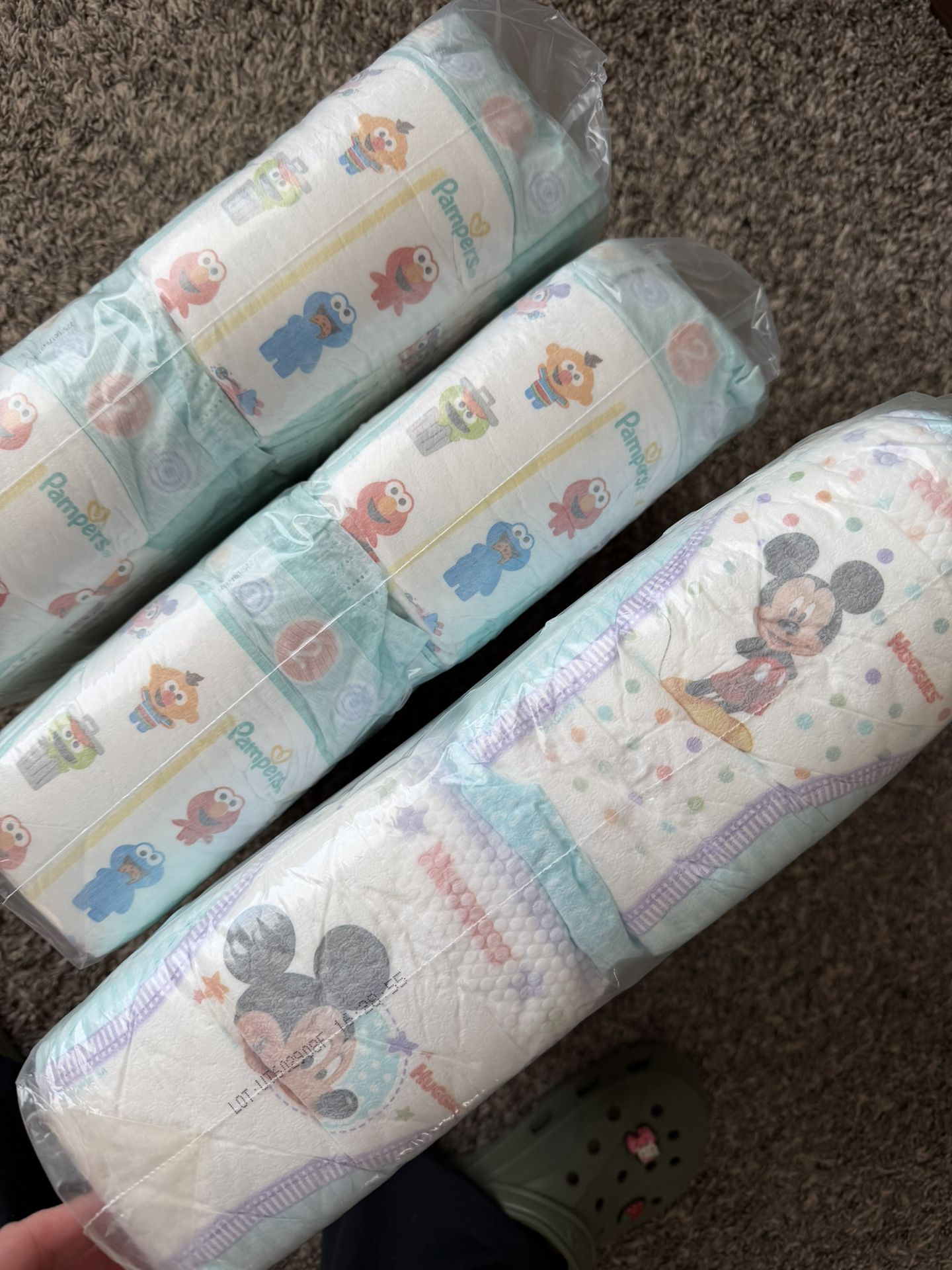 Diapers Size 2 & 3