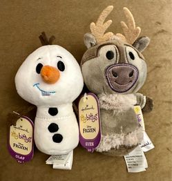 Frozen Olaf & Sven Itty Bitty’s with Tags