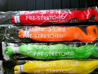 Leticia Pre-Stretched Braiding Hair 6 Packs