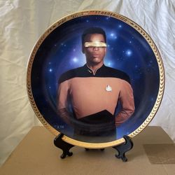 Geordi Laforge Hamilton Collection Plate
