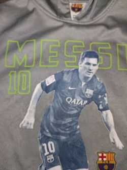 Lionel Messi youth medium hoodie... yes it's available