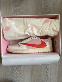 Jordan 1 Low - Travis Scott Sail Tropical Pink