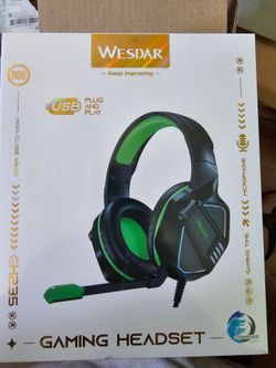 Wesdar gaming headset.