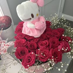 Hello Kitty Flower Arrangement