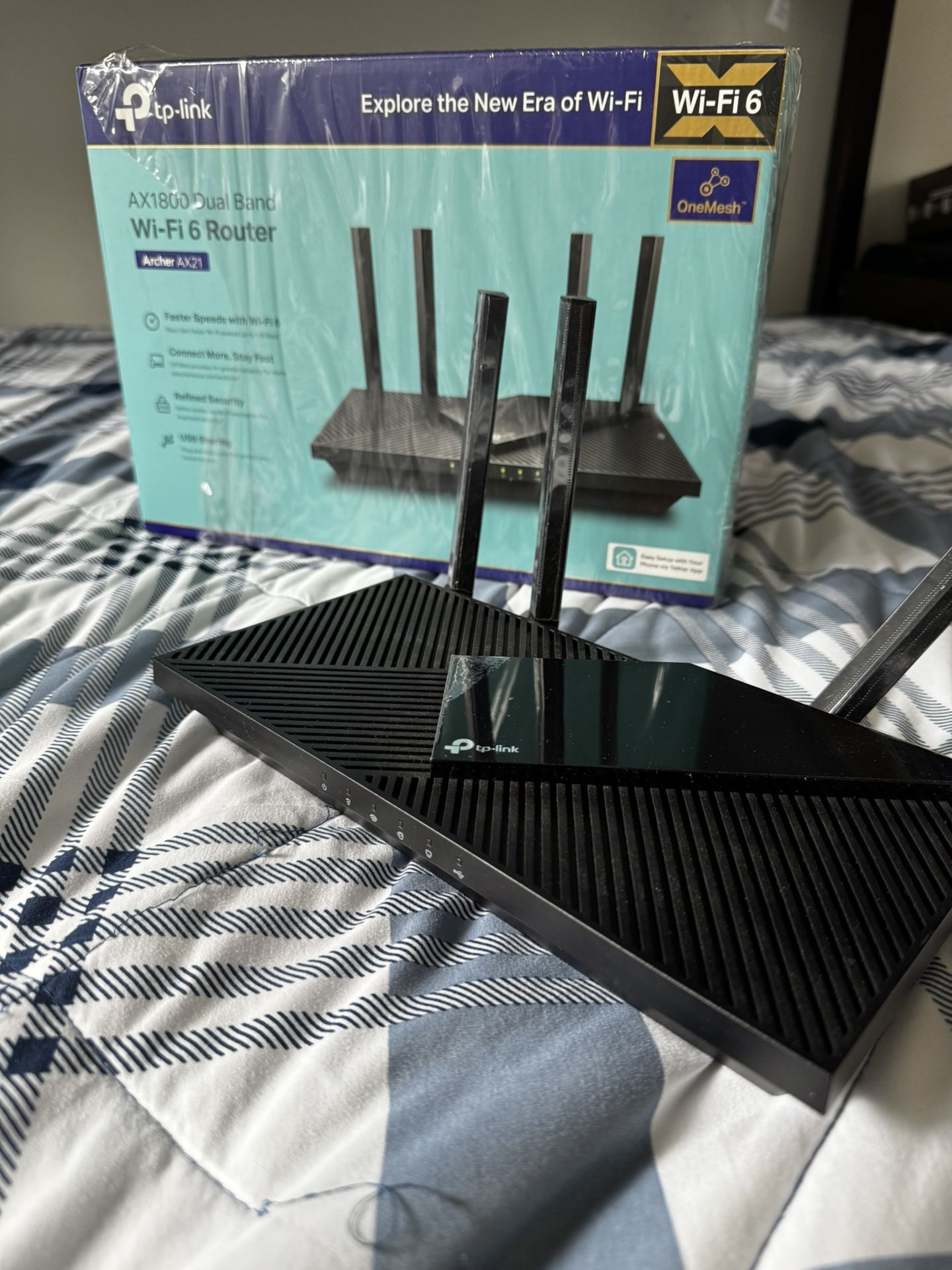 TP-Link Archer AX21 AX1800 Wireless Dual-Band Gigabit Router