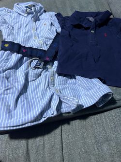 Ralph Lauren Dress and Shirt Size 4t