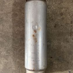  12-18 BMW F06 F10 F12 M5 M6 Exhaust Primary Silencer Mid Pipe Resonator Set OEM