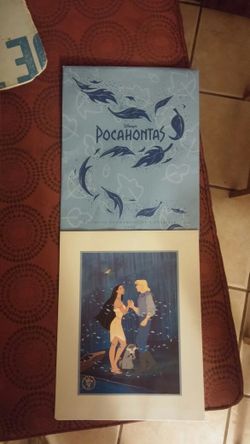 1995 Pocahontas Lithograph