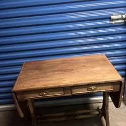Extended Wooden Table