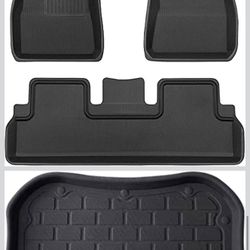 Tesla Model 3 2021 - 2023 All Weather Floor Mats