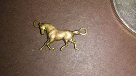 Tiny horse charm